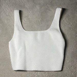 aritzia white tank top